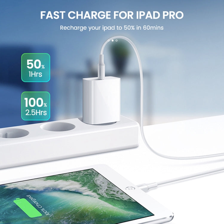 PD11 Single PD3.0 USB-C / Type-C 20W Fast Charger with 1m Type-C to 8 Pin Data Cable, EU Plug, EU Plug + Type-C to 8 Pin Cable