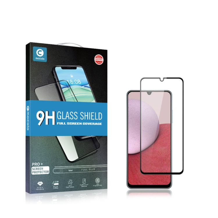 For Samsung Galaxy A14 mocolo 2.5D Full Glue Tempered Glass Full Film, For Samsung Galaxy A14