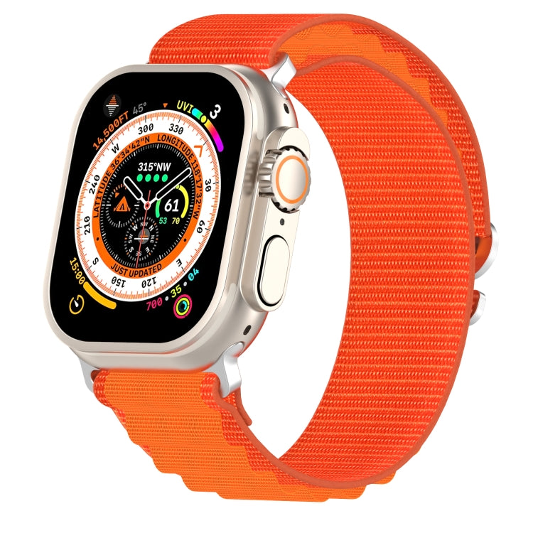Double Color Nylon Watch Band, For Apple Watch Ultra 49mm, For Apple Watch Series 8&7 45mm/SE 2&6&SE&5&4 44mm