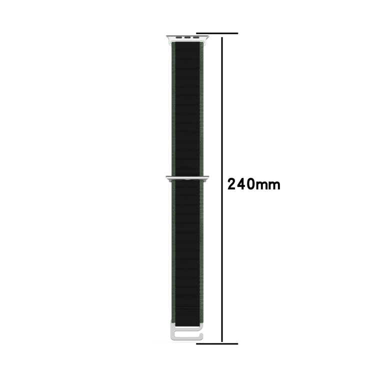 Double Color Nylon Watch Band, For Apple Watch Series 8&7 41mm/SE 2&6&SE&5&4 40mm