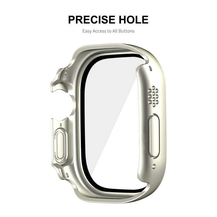 For Apple Watch Ultra / Ultra 2 49mm ENKAY Hat-Prince Waterproof Full Coverage PC Frame + 9H Tempered Glass Case