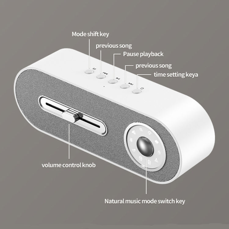 JY-78 Bluetooth Speaker with Sleep White Noise Support Memory Card U-disk, JY-78(Black), JY-78 (white)