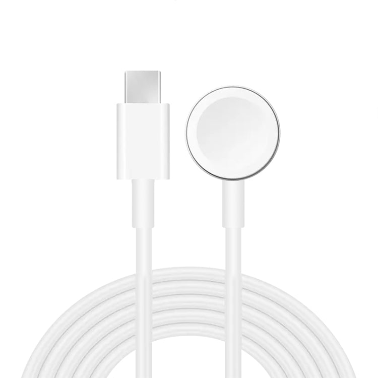 Câble de charge rapide magnétique USB-C / Type-C de 1 m pour Apple Watch Series Ultra/8/7/6/SE/SE2/5/4/3/2, DS-XB012