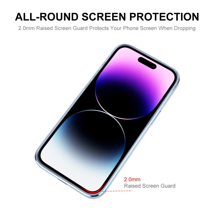 For iPhone 14 Pro Max ENKAY Electroplated MagSafe Shockproof TPU Phone Case with Lens Film, For iPhone 14 Pro Max