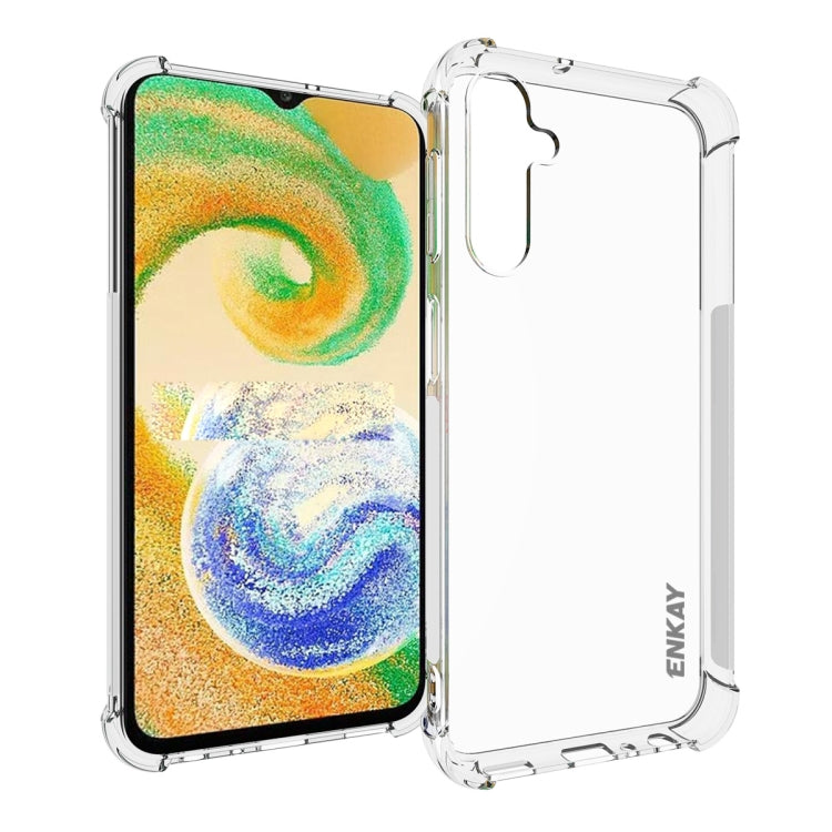 For Samsung Galaxy A24 4G ENKAY Hat-Prince Clear TPU Shockproof Phone Case, For Samsung Galaxy A24 4G