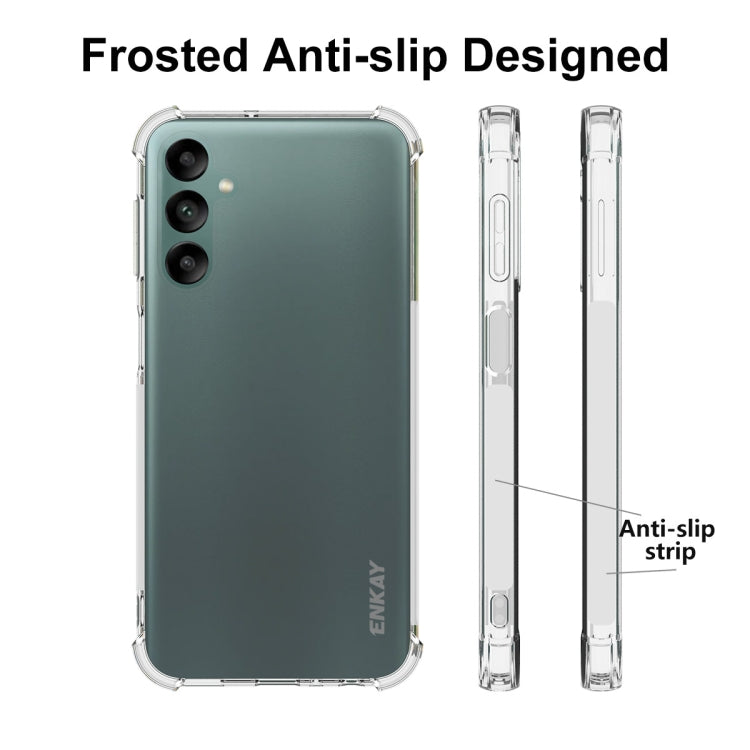 For Samsung Galaxy A24 4G ENKAY Hat-Prince Clear TPU Shockproof Phone Case, For Samsung Galaxy A24 4G