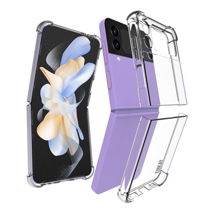 For Samsung Galaxy Z Flip4 ENKAY Hat-Prince Clear TPU Shockproof Phone Case, For Samsung Galaxy Z Flip4