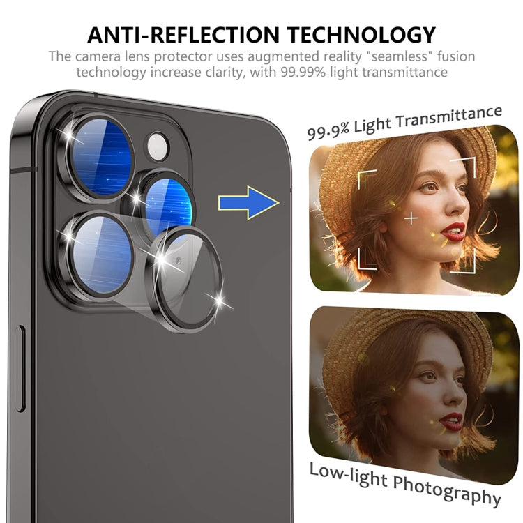 For iPhone 12 Pro Max ENKAY AR Anti-reflection Camera Lens Glass Full Film, For iPhone 12 Pro Max