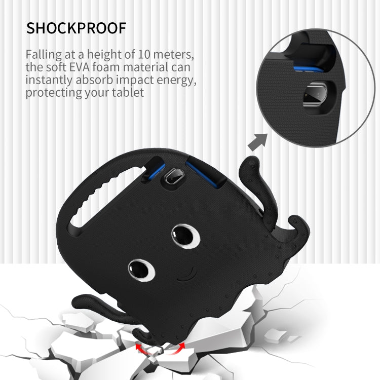 Octopus Style EVA + PC Tablet Case with Strap, For iPad 2025 / 2022