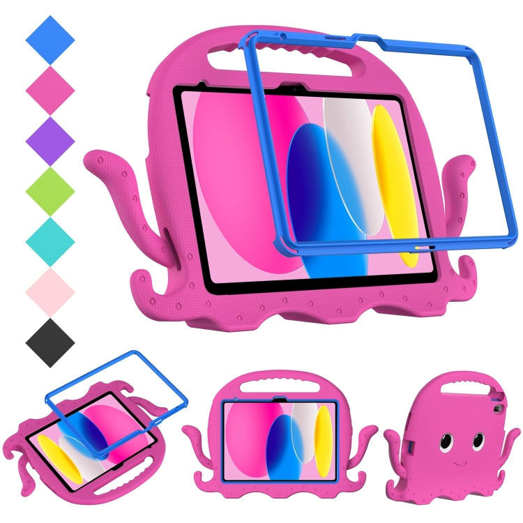 Octopus Style EVA + PC Tablet Case with Strap, For iPad 2025 / 2022