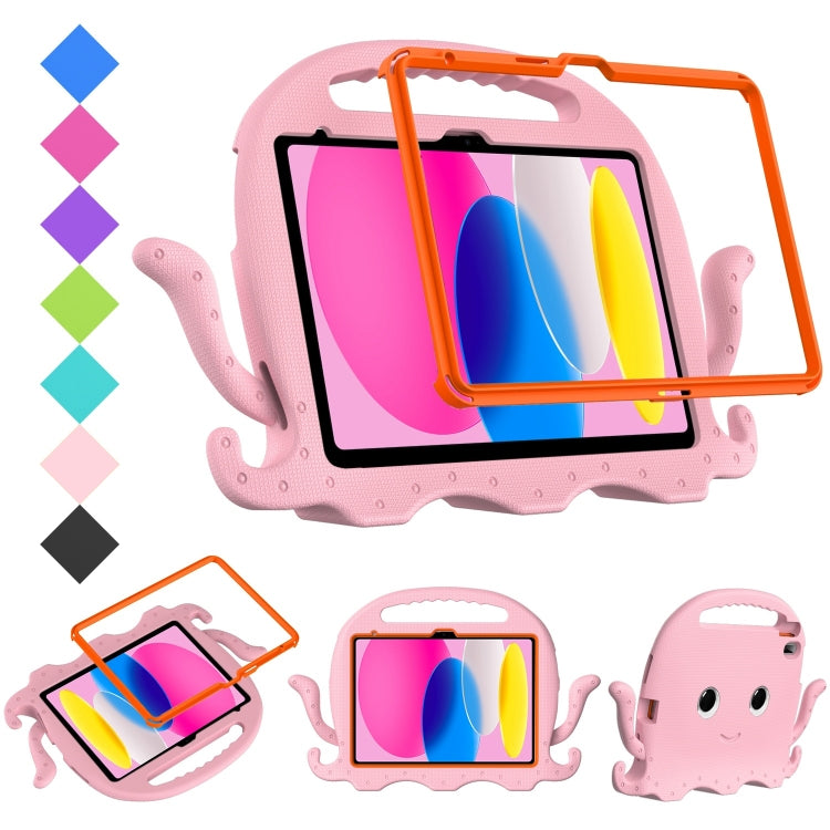 Octopus Style EVA + PC Tablet Case with Strap, For iPad 2025 / 2022