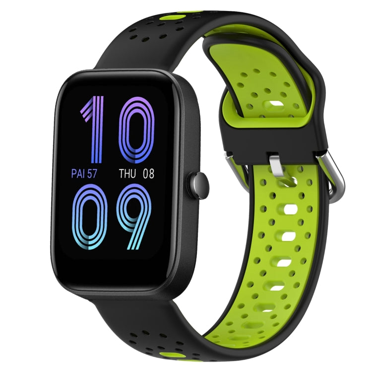 20mm Breathable Two-Color Silicone Watch Band, For Amazfit Bip3