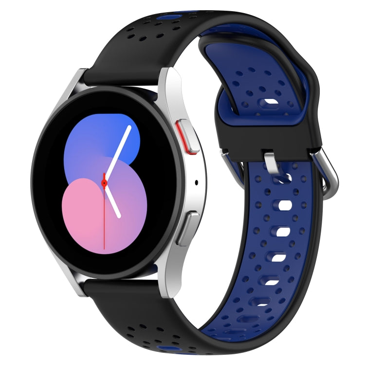20mm Breathable Two-Color Silicone Watch Band, For Honor Watch ES