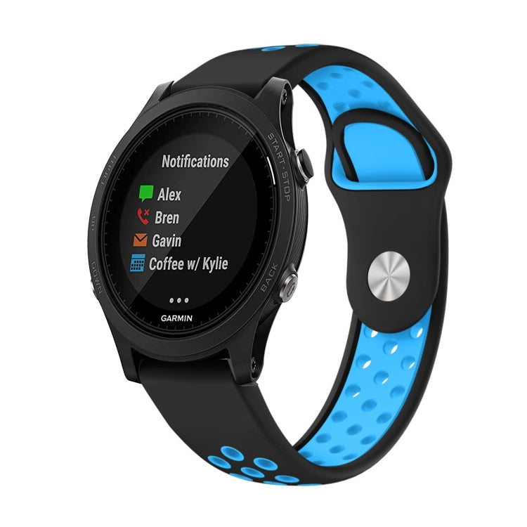 22mm Sports Breathable Silicone Watch Band, For Garmin Forerunner 945, For Garmin Forerunner 935