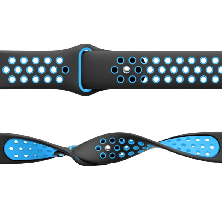 Bracelet de montre sport en silicone respirant 22 mm, pour Garmin EPIX Gen 2, Garmin Approach S62 et Garmin Fenix ​​6 GPS