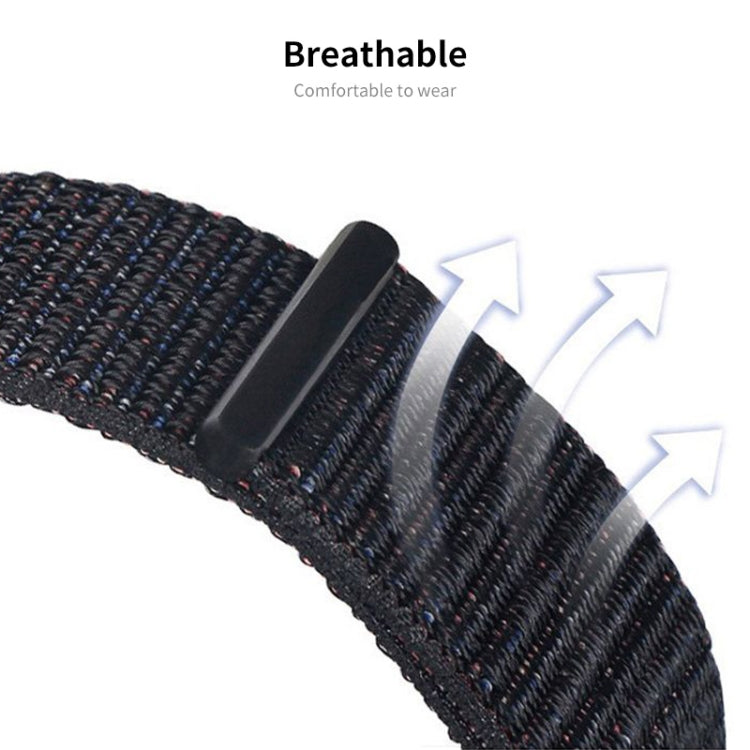 For Xiaomi Mi Band 8 ENKAY Hat-Prince 2 in 1 Set Full Coverage Screen Protector + Nylon Velcro Loop Watch Band