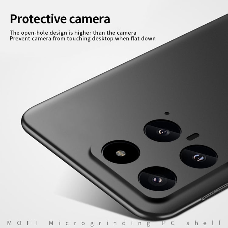 MOFI Micro-Frosted PC Ultra-thin Hard Phone Case, For Xiaomi 14, For Xiaomi Redmi Note 13 5G, For Xiaomi Redmi Note 13 Pro+, For Xiaomi Redmi Note 13 Pro 5G, For Xiaomi Redmi K70 / K70 Pro, For Xiaomi Redmi Note 12 Turbo 5G, For Xiaomi Redmi Note 12S