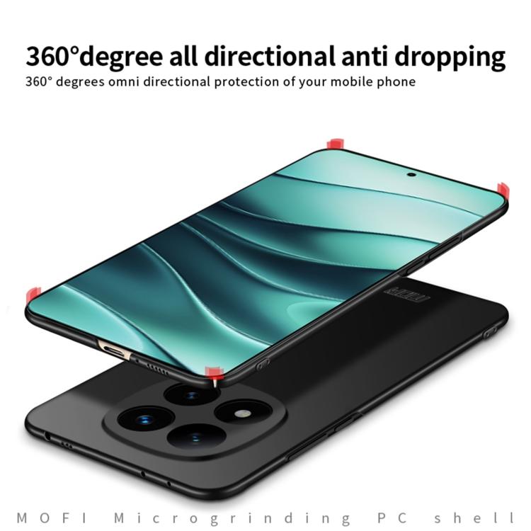 MOFI Micro-Frosted PC Ultra-thin Hard Phone Case, For Xiaomi Redmi Note 14 Pro 4G, For Xiaomi Redmi Note 14 4G 163.25mm, For Xiaomi Redmi Note 14 5G, For Xiaomi 15 Pro, For Xiaomi 15, For Xiaomi Redmi Note 14 Pro+, For Xiaomi 14T Pro, For Xiaomi 14T