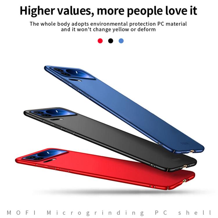 MOFI Micro-Frosted PC Ultra-thin Hard Phone Case, For Xiaomi 17 Pro, For Xiaomi 17, For Redmi A5 4G 171.7mm, For Xiaomi Redmi Turbo 4 Pro, For Xiaomi Redmi Turbo 4 / Poco X7 Pro, For Xiaomi Redmi K80 Pro, For Xiaomi Redmi K80