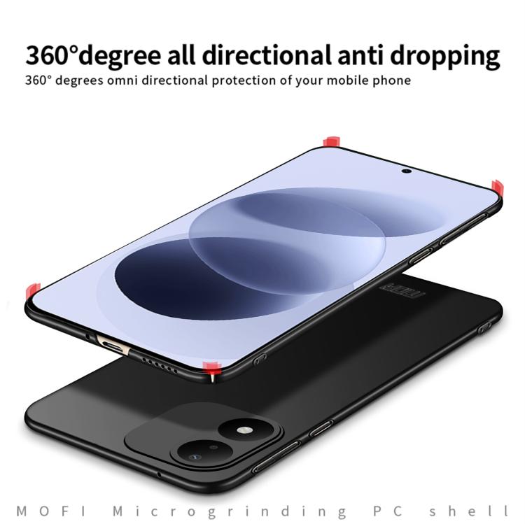 MOFI Micro-Frosted PC Ultra-thin Hard Phone Case, For Redmi Note 17 4G / 5G Global 169.7mm, For Redmi Note 17 Pro 5G Global 163.5mm, For Redmi K90 Max 5G, For Redmi Turbo 5 Max 5G, For Redmi Turbo 5 / Poco X8 Pro, For Redmi K90 Pro Max / Poco F8 Ultra