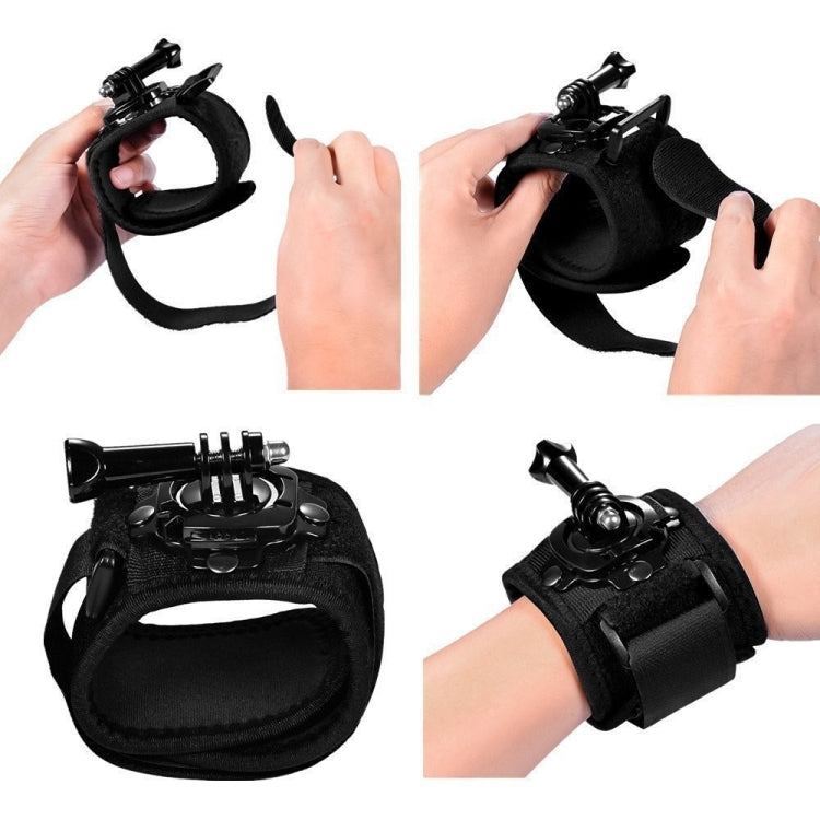 GP144 360 Degree Rotation Hand Camera Wrist Strap Mount, GP144