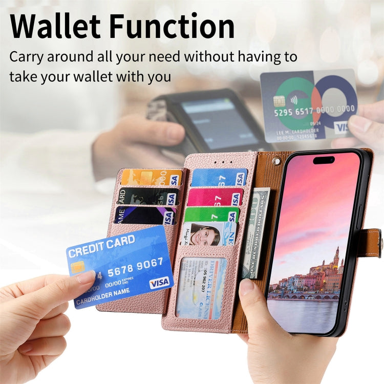 Love Zipper Lanyard Leather Phone Case