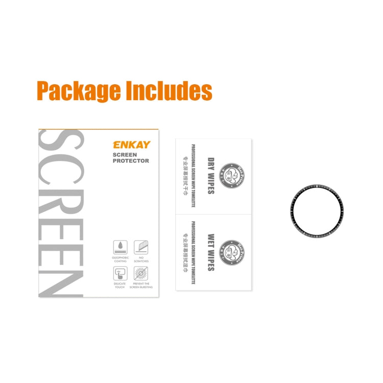 For Huawei Watch 4 Pro ENKAY 3D Full Coverage Soft PC Edge + PMMA HD Screen Protector Film, 1pcs, 2pcs, 5pcs, 10pcs