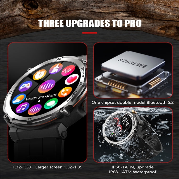 C21pro 1.39 inch Color Screen Smart Watch,Support Heart Rate / Blood Pressure / Blood Oxygen Monitoring