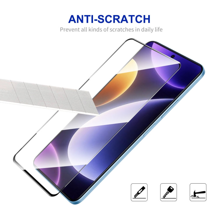 For Xiaomi Poco F5 / Redmi Note 12 Turbo ENKAY Full Glue High Aluminum-silicon Tempered Glass Film