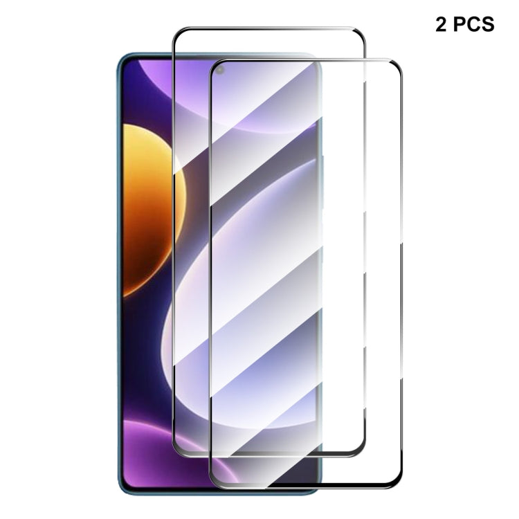 For Xiaomi Poco F5 / Redmi Note 12 Turbo ENKAY Full Glue High Aluminum-silicon Tempered Glass Film