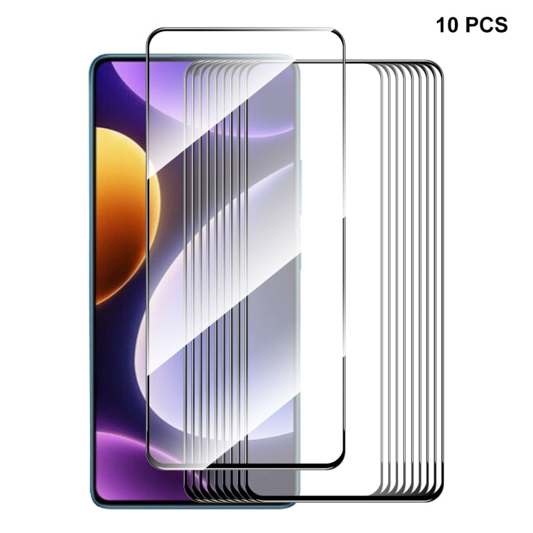 For Xiaomi Poco F5 / Redmi Note 12 Turbo ENKAY Full Glue High Aluminum-silicon Tempered Glass Film