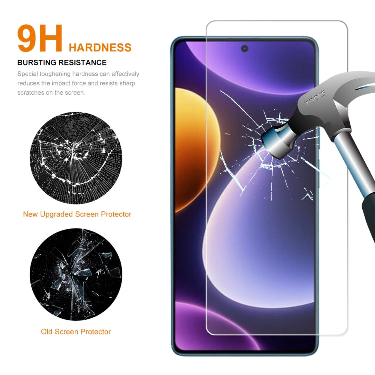 For Xiaomi Poco F5 / Redmi Note 12 Turbo ENKAY 0.26mm 9H 2.5D High Aluminum-silicon Tempered Glass Film