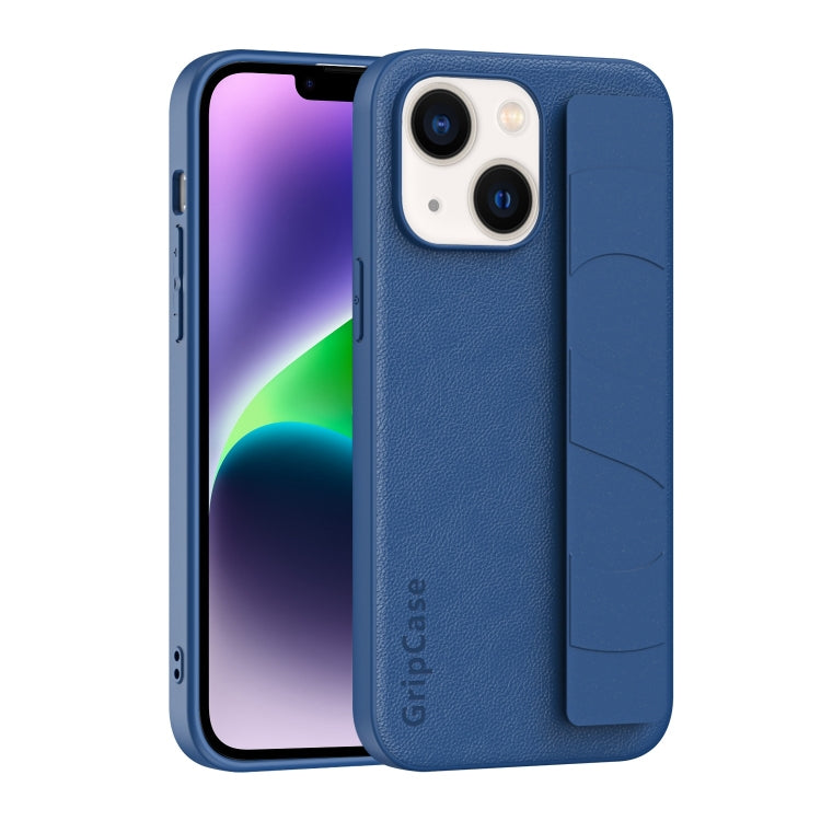 Skin Elastic Wrist Grip Back Cover Phone Case, For iPhone 15 Pro Max, For iPhone 14, For iPhone 15 Pro, For iPhone 14 Pro