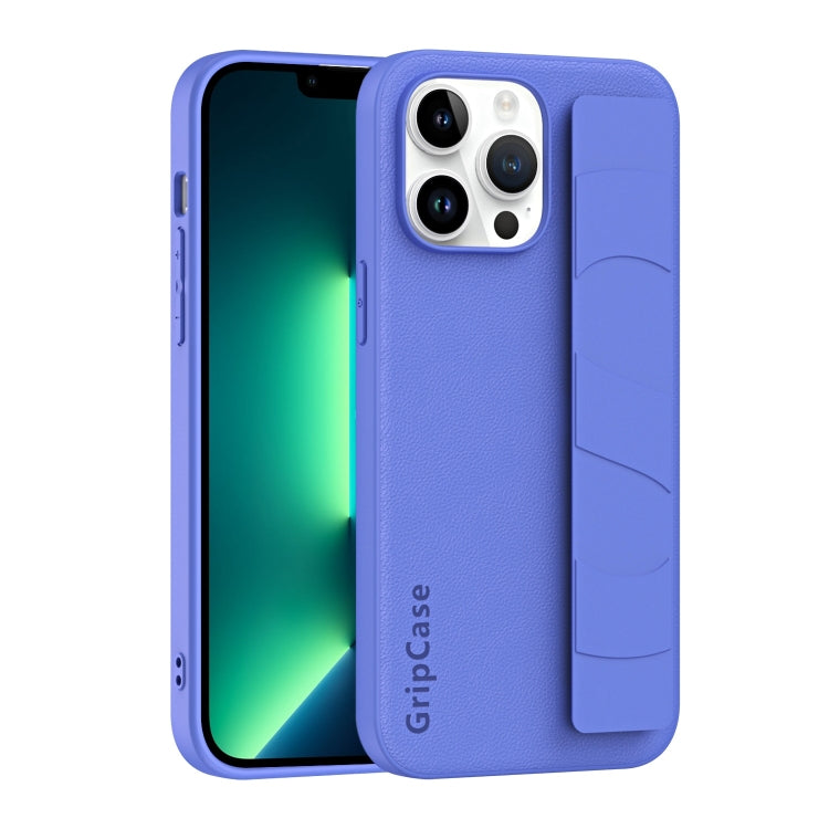 Skin Elastic Wrist Grip Back Cover Phone Case, For iPhone 13 Pro Max, For iPhone 13 Pro, For iPhone 13