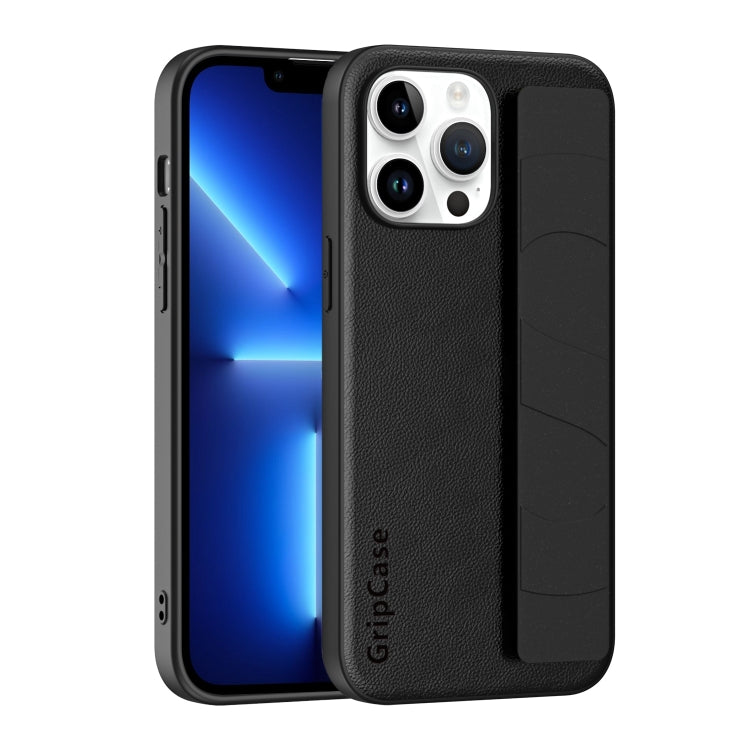 Skin Elastic Wrist Grip Back Cover Phone Case, For iPhone 13 Pro Max, For iPhone 13 Pro, For iPhone 13