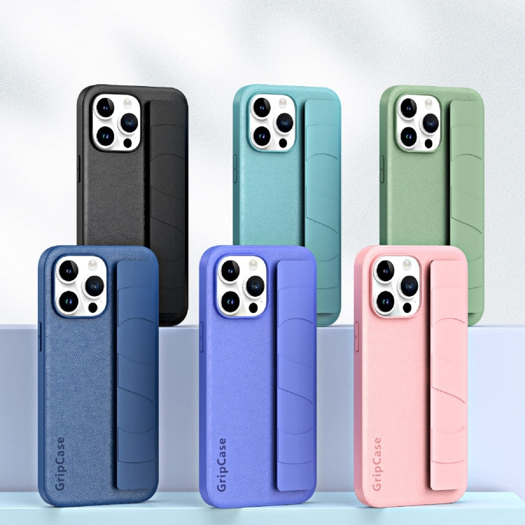 Skin Elastic Wrist Grip Back Cover Phone Case, For iPhone 14 Plus, For iPhone 15 Plus, For iPhone 14 Pro Max, For iPhone 15