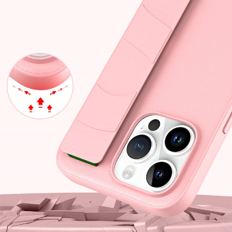 Skin Elastic Wrist Grip Back Cover Phone Case, For iPhone 14 Plus, For iPhone 15 Plus, For iPhone 14 Pro Max, For iPhone 15