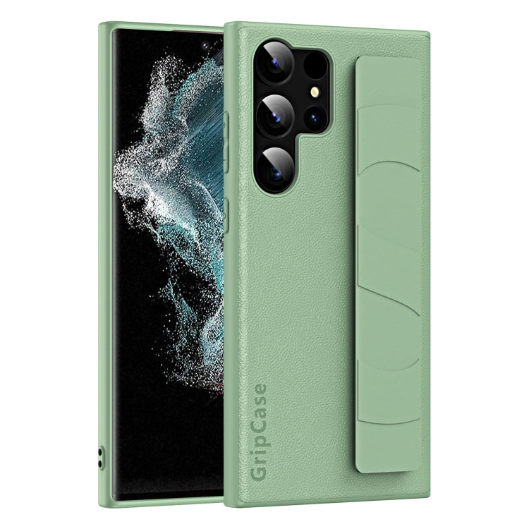 Skin Elastic Wrist Grip Back Cover Phone Case, For Samsung Galaxy S23 5G, For Samsung Galaxy S22 Ultra 5G, For Samsung Galaxy S22 5G, For Samsung Galaxy S22+ 5G