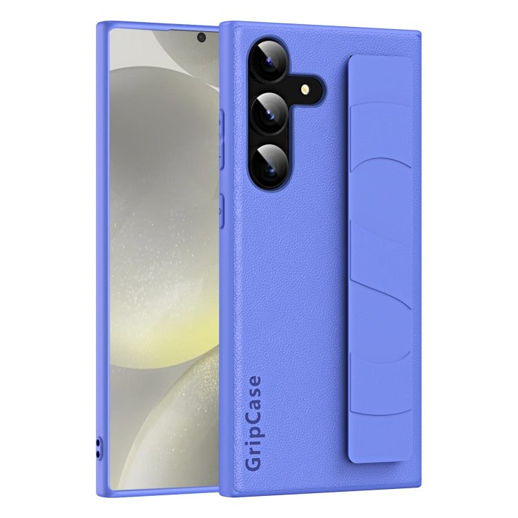 Skin Elastic Wrist Grip Back Cover Phone Case, For Samsung Galaxy S24+ 5G, For Samsung Galaxy S24 5G, For Samsung Galaxy S23 Ultra 5G, For Samsung Galaxy S23+ 5G