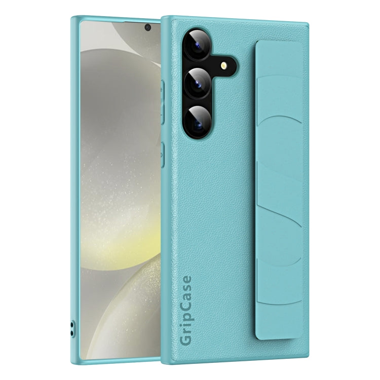 Skin Elastic Wrist Grip Back Cover Phone Case, For Samsung Galaxy S24+ 5G, For Samsung Galaxy S24 5G, For Samsung Galaxy S23 Ultra 5G, For Samsung Galaxy S23+ 5G