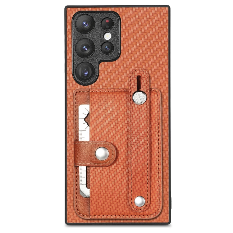 Wristband Kickstand Wallet Back Phone Case with Tool Knife