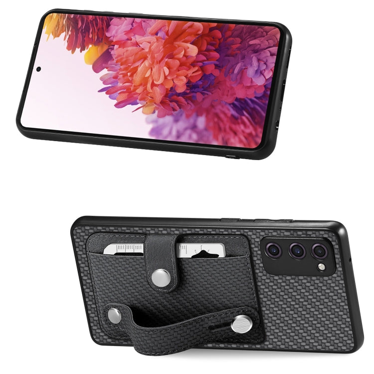 Wristband Kickstand Wallet Back Phone Case with Tool Knife