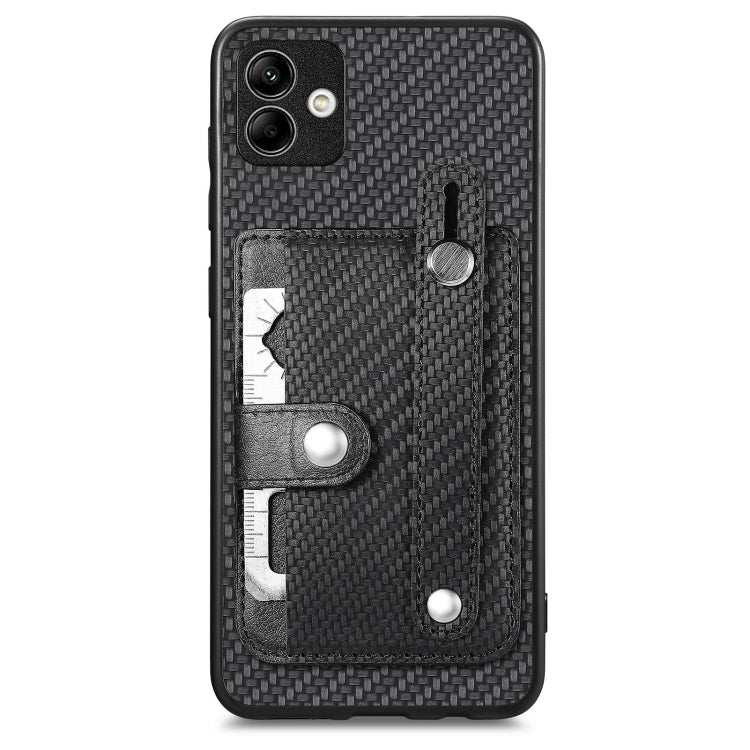 Wristband Kickstand Wallet Back Phone Case with Tool Knife