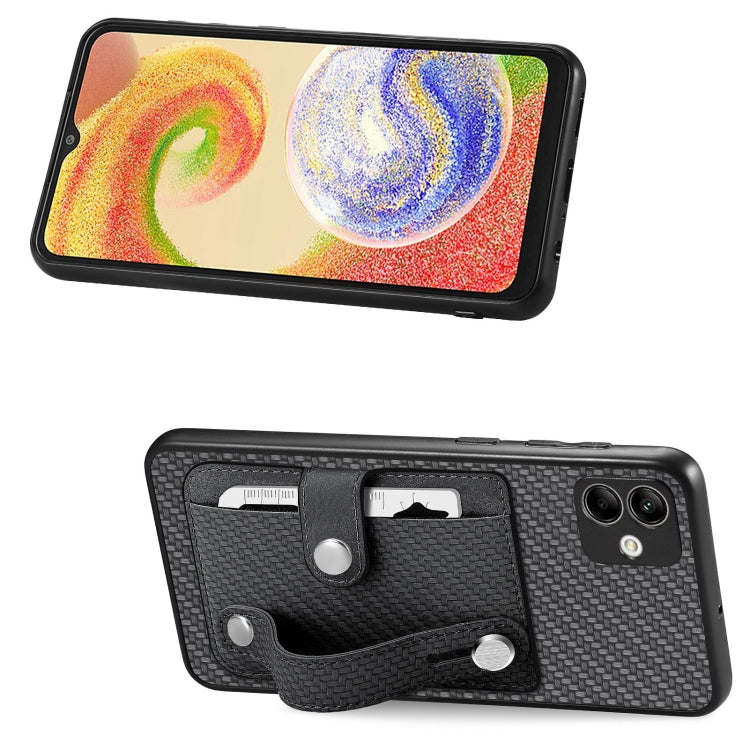 Wristband Kickstand Wallet Back Phone Case with Tool Knife