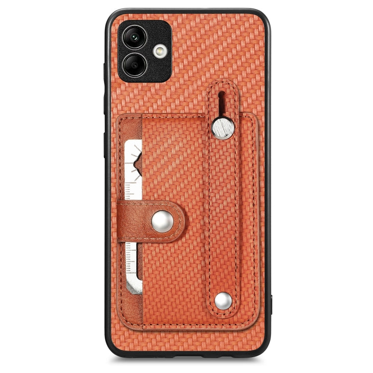 Wristband Kickstand Wallet Back Phone Case with Tool Knife