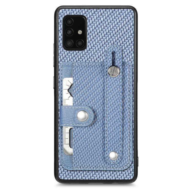 Wristband Kickstand Wallet Back Phone Case with Tool Knife, For Samsung Galaxy S21 Ultra 5G, For Samsung Galaxy A51 5G, For Samsung Galaxy S20, For Samsung Galaxy S20+