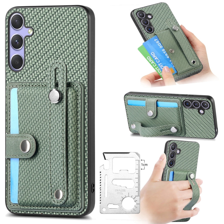 Wristband Kickstand Wallet Back Phone Case with Tool Knife, For Samsung Galaxy A36, For Samsung Galaxy S25 5G, For Samsung Galaxy S25+ 5G, For Samsung Galaxy S25 Ultra 5G