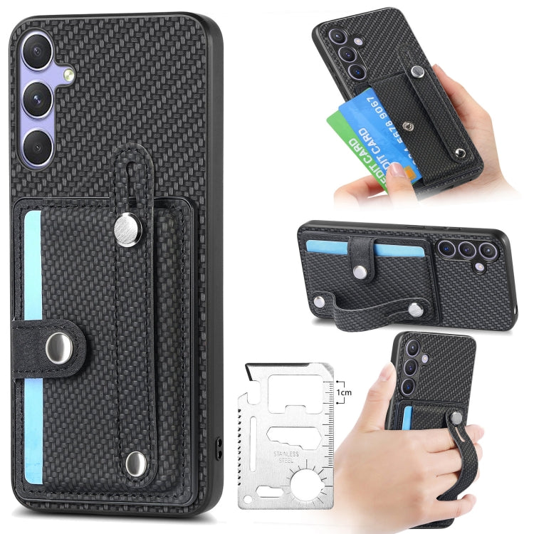 Wristband Kickstand Wallet Back Phone Case with Tool Knife, For Samsung Galaxy A36, For Samsung Galaxy S25 5G, For Samsung Galaxy S25+ 5G, For Samsung Galaxy S25 Ultra 5G