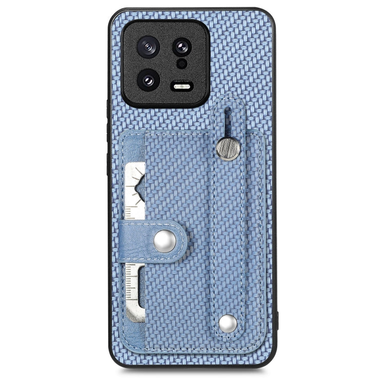 Wristband Kickstand Card Wallet Back Phone Case with Tool Knife