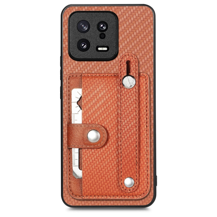 Wristband Kickstand Card Wallet Back Phone Case with Tool Knife